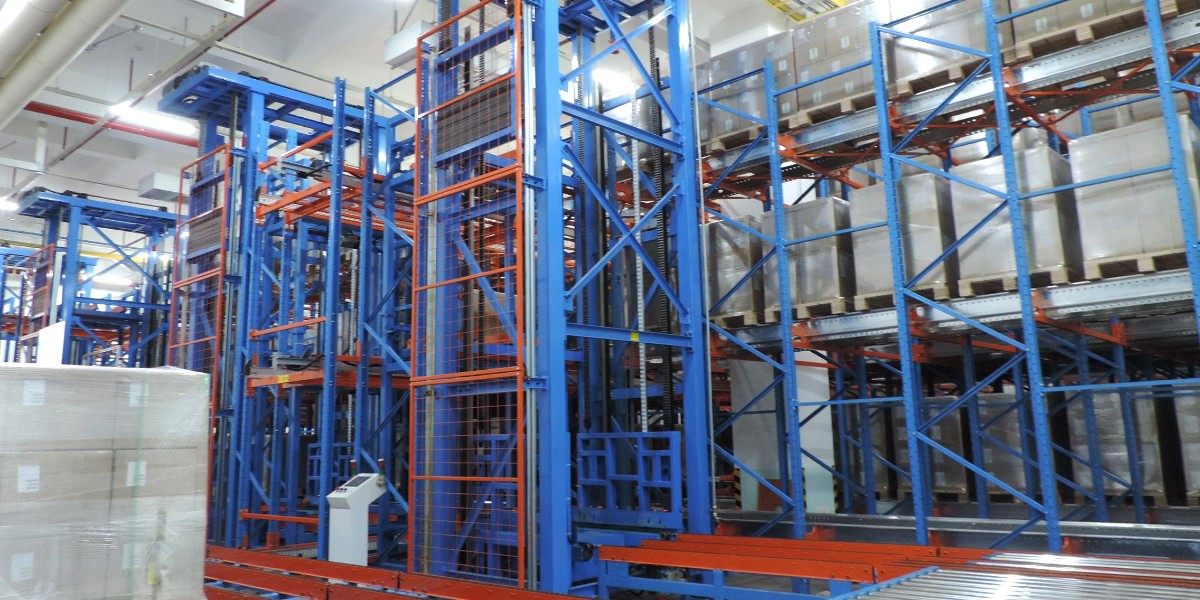 電子通訊行業(yè)子母穿梭車智能密集倉(cāng)庫(kù)