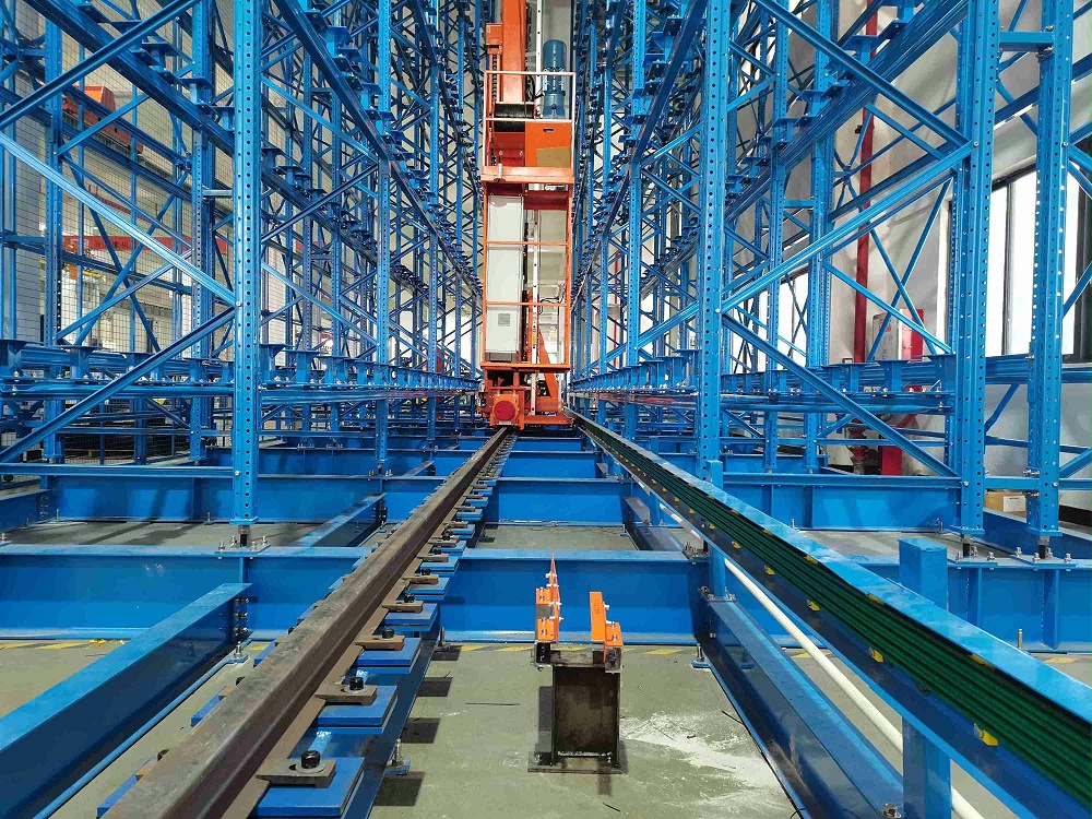 雙伸位堆垛機立體倉庫 雙伸位堆垛機立體倉庫