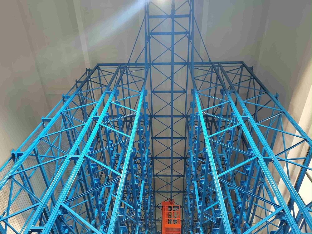 雙伸位堆垛機立體倉庫 雙伸位堆垛機立體倉庫