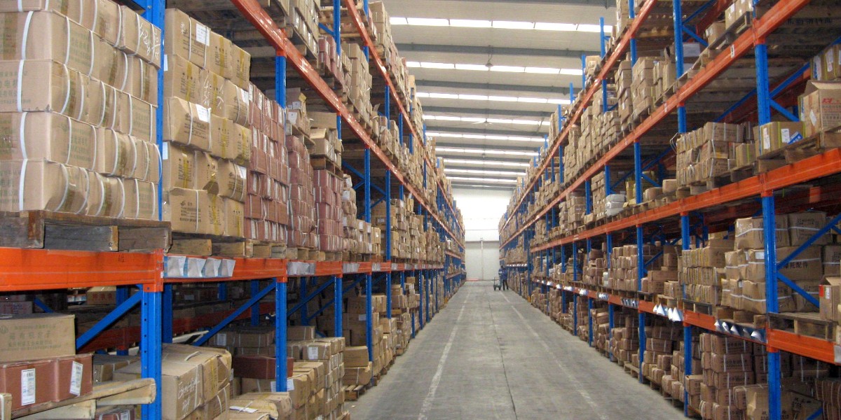 摩托配件行業(yè)重型倉儲式貨架