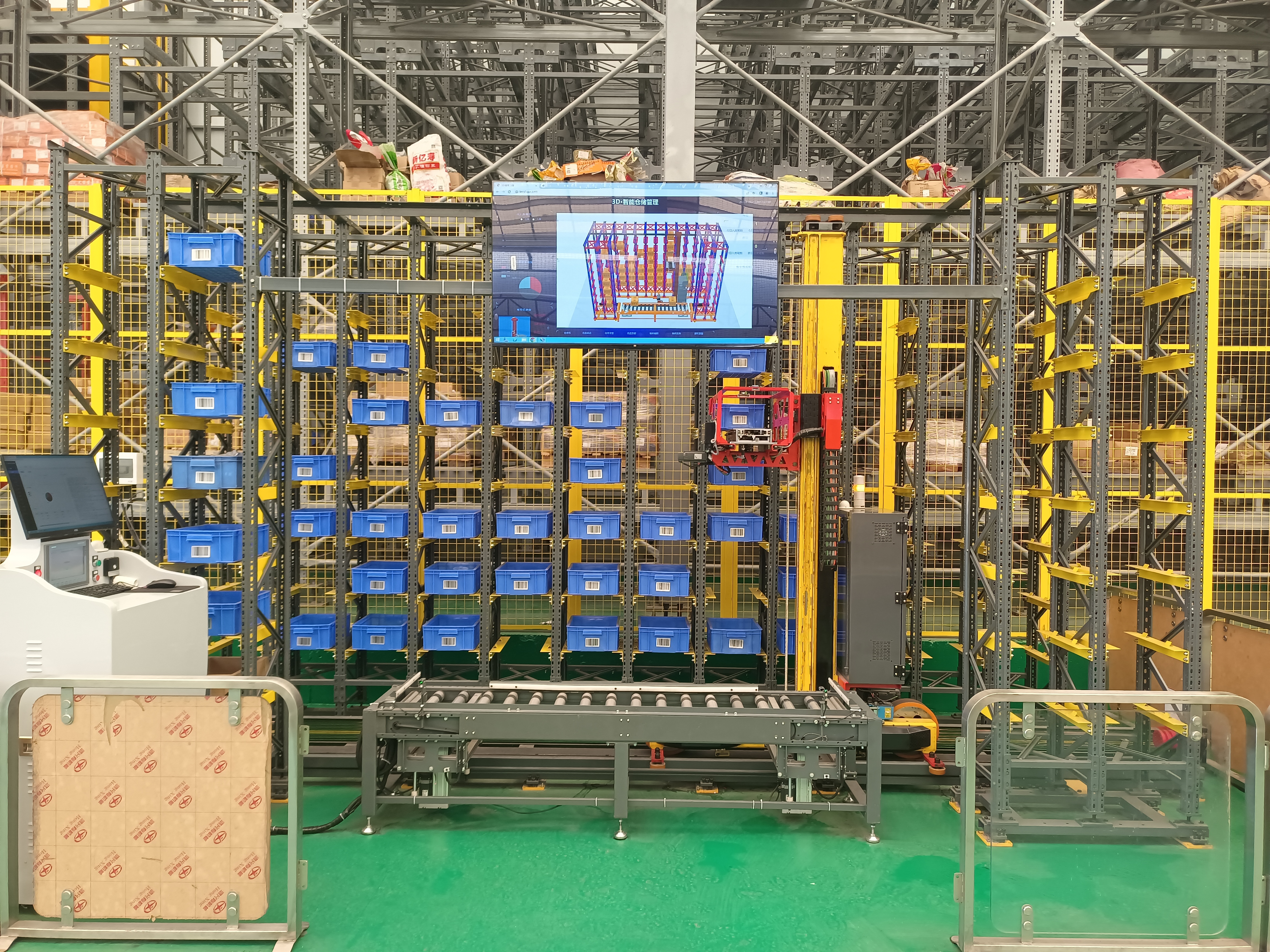 自動(dòng)化立體倉(cāng)庫(kù)的主體組成部分