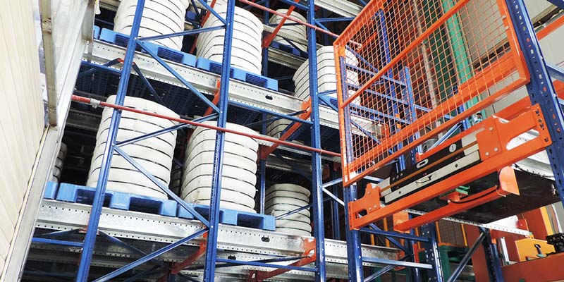 諾亞方舟電氣電力解決方案-電纜堆跺機穿梭車倉庫